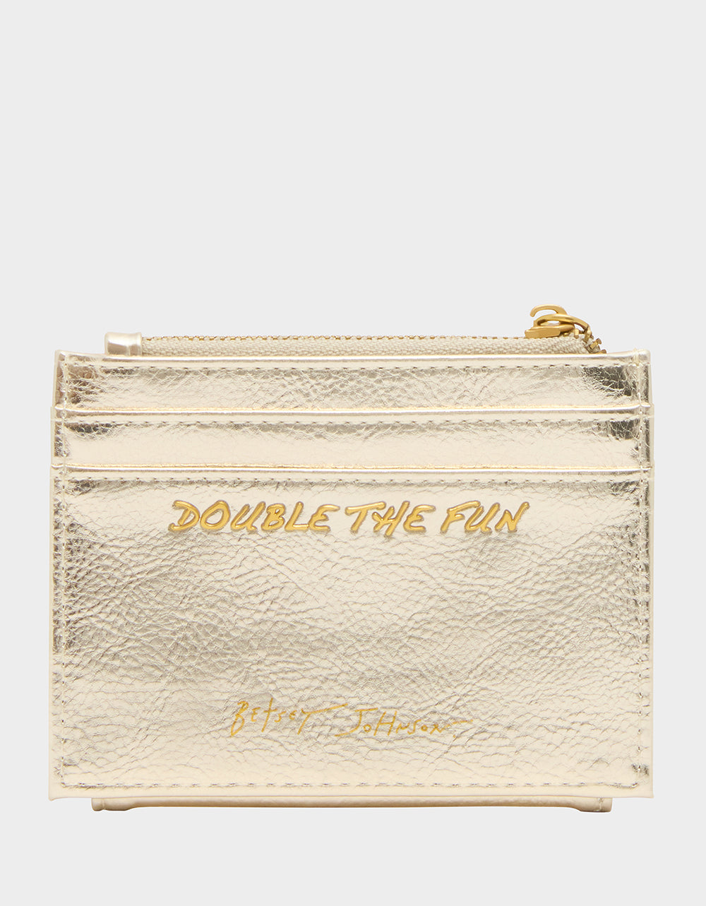 GEMINI WALLET CHAMPAGNE - HANDBAGS - Betsey Johnson - view 5