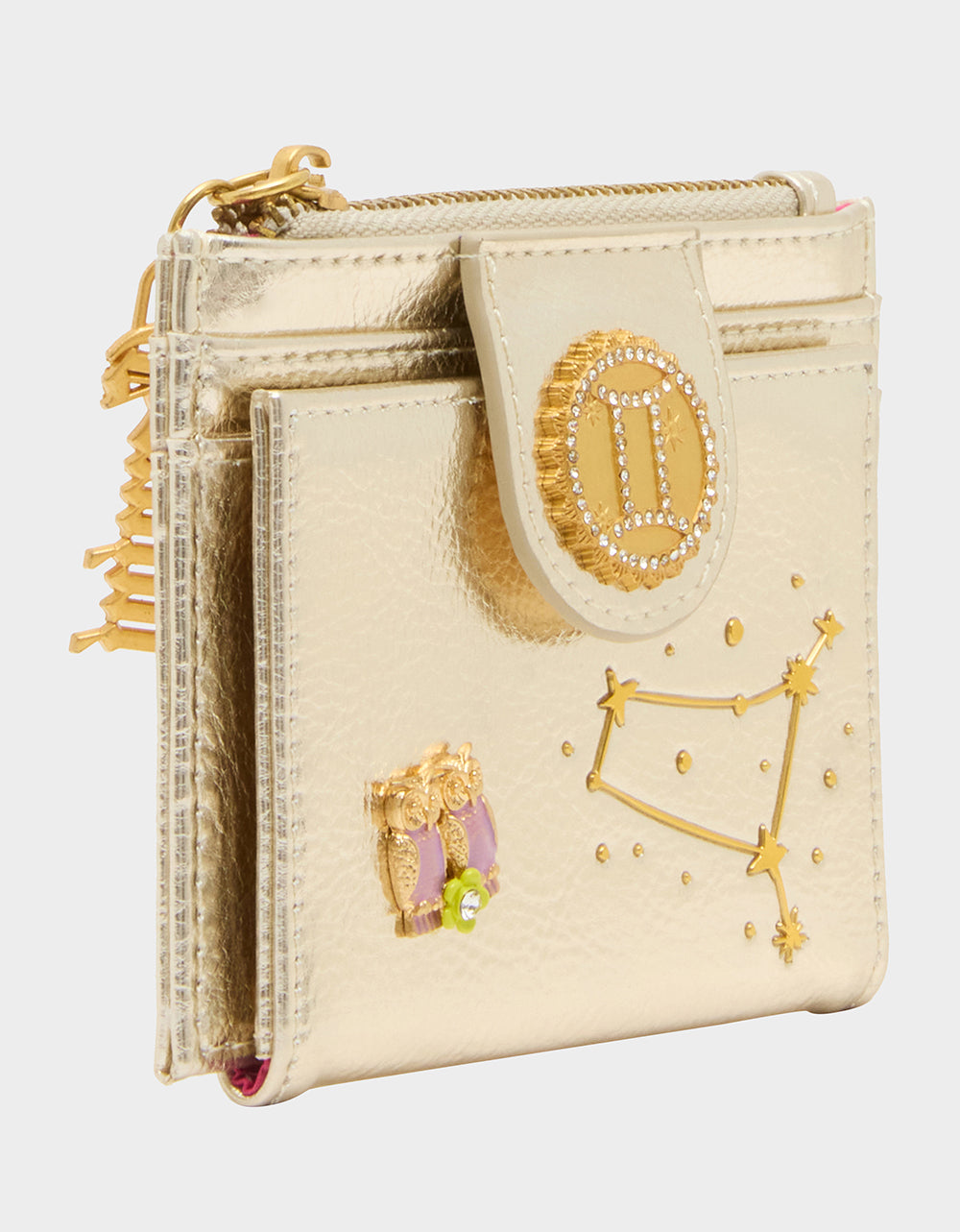 GEMINI WALLET CHAMPAGNE - HANDBAGS - Betsey Johnson - view 2