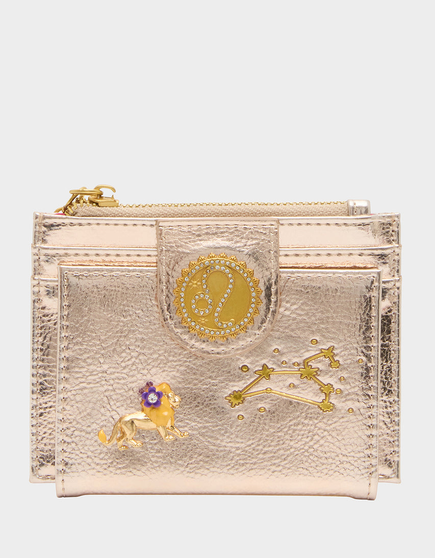LEO WALLET ROSE GOLD - HANDBAGS - Betsey Johnson