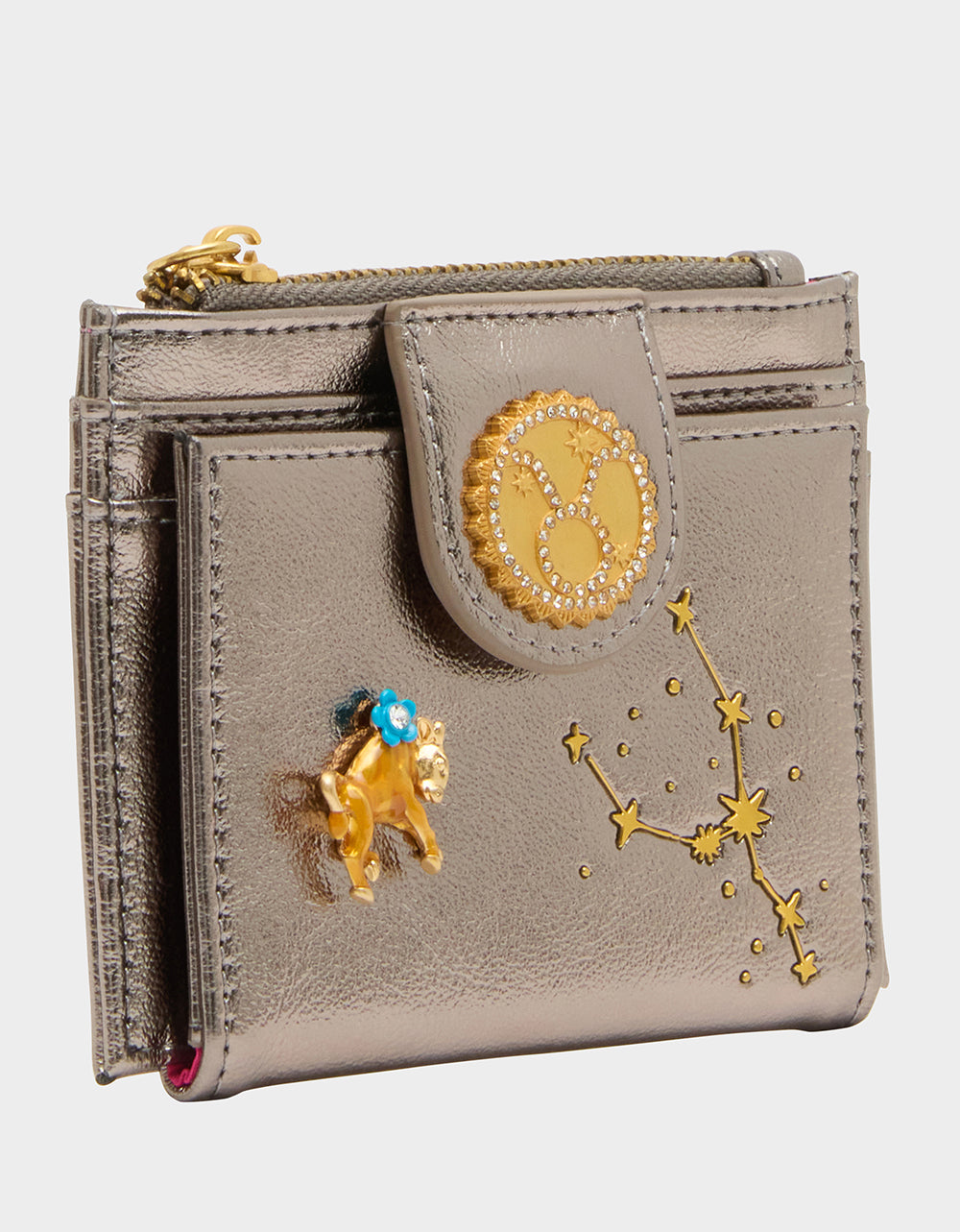 TAURUS WALLET GUNMETAL - HANDBAGS - Betsey Johnson - view 2