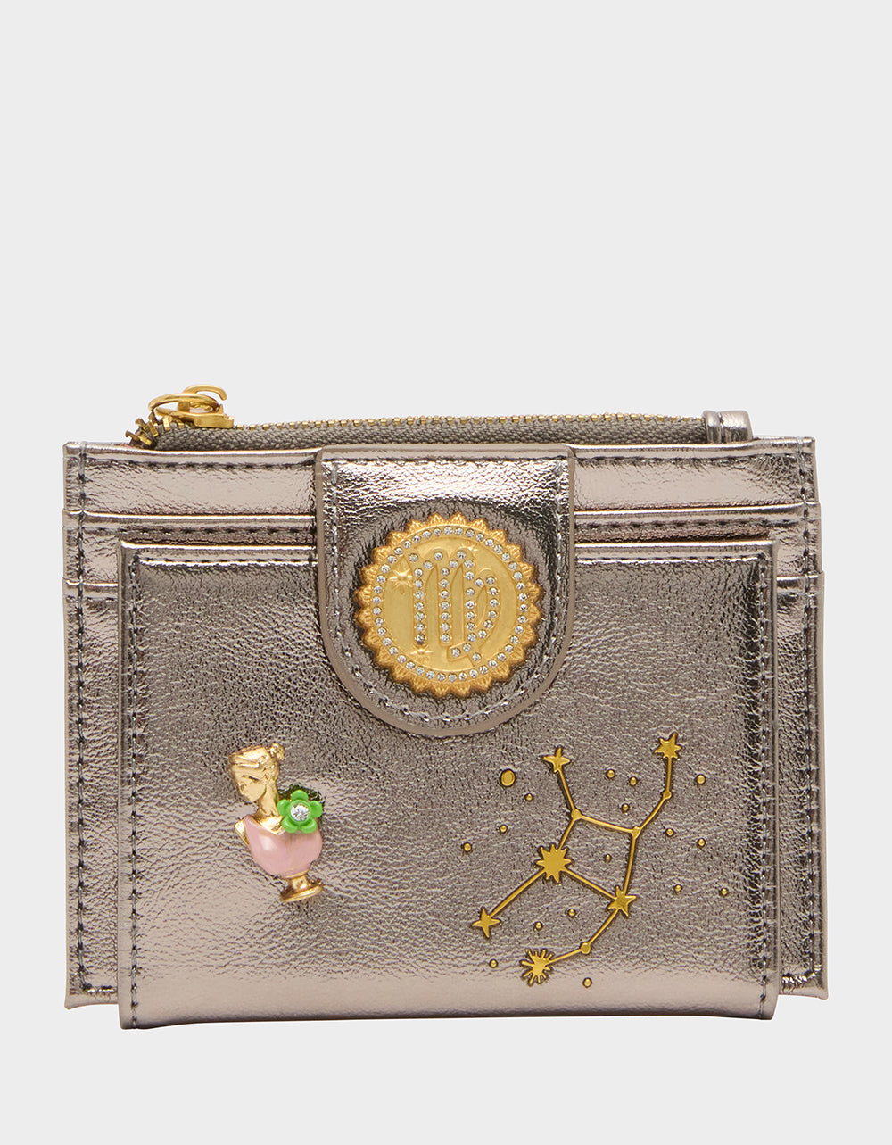 VIRGO WALLET GUNMETAL - HANDBAGS - Betsey Johnson