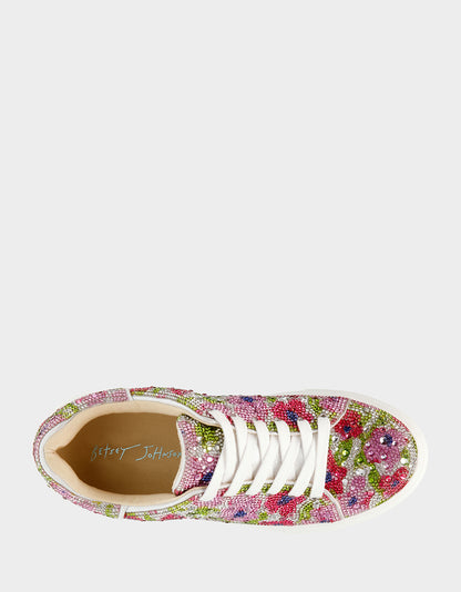 SIDNY SILVER MULTI - SHOES - Betsey Johnson