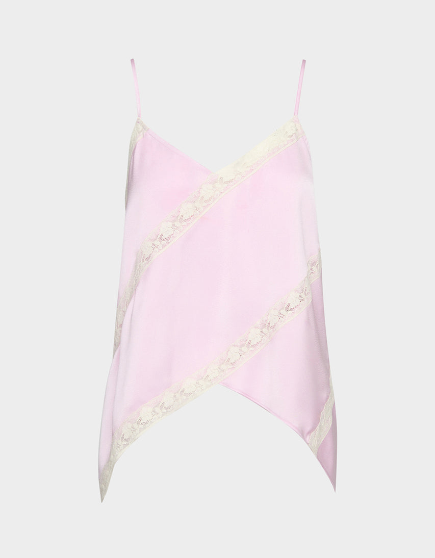 LACEBOUND TOP MAGENTA - APPAREL - Betsey Johnson