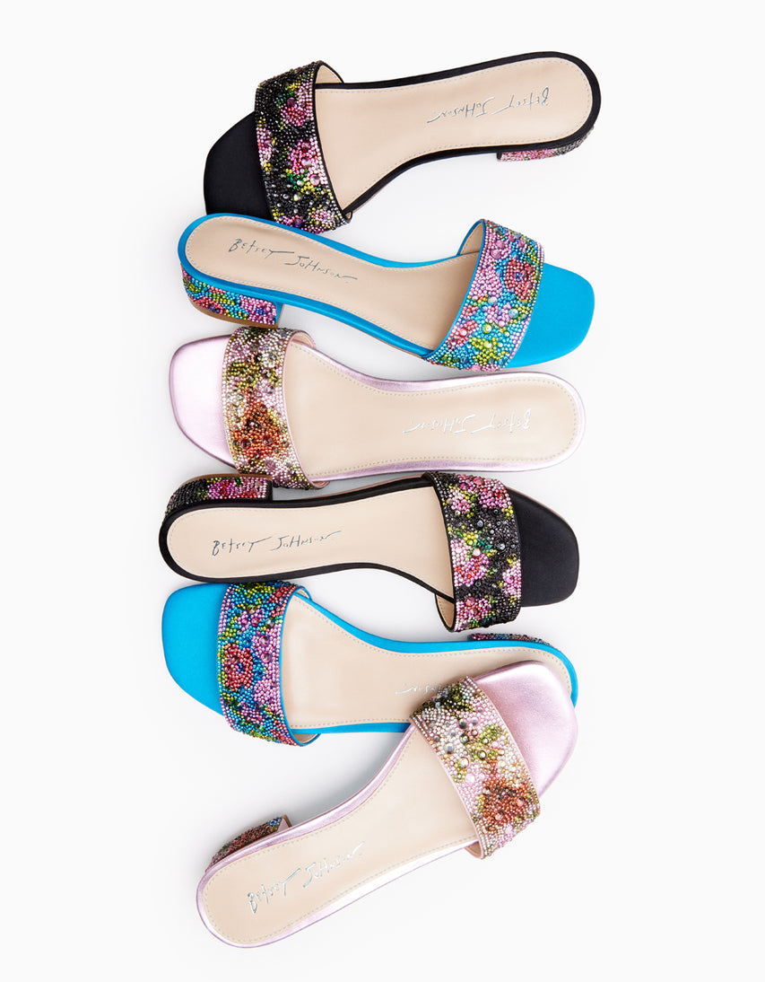 SUNNY BLUE POPPY - SHOES - Betsey Johnson