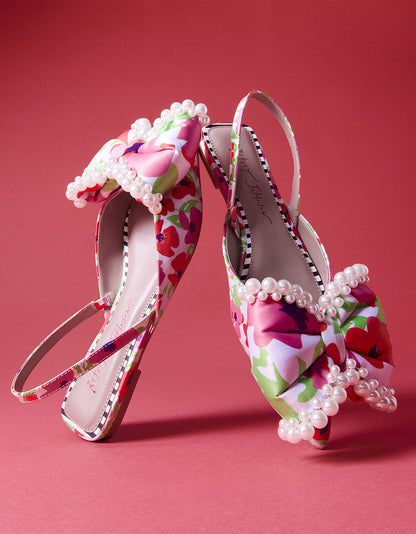 CAMILO WHITE MULTI - SHOES - Betsey Johnson