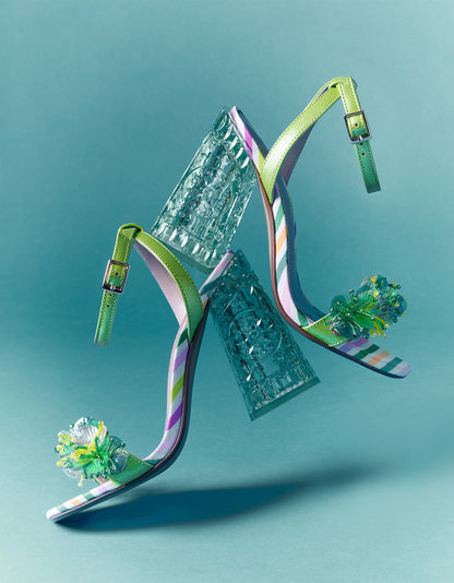 QUINTA GREEN MULTI - SHOES - Betsey Johnson