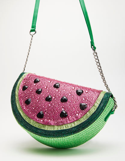 KITSCH SUGAR HIGH WATERMELON BAG PINK - HANDBAGS - Betsey Johnson