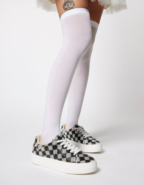 SIDNY CHECKERS - SHOES - Betsey Johnson