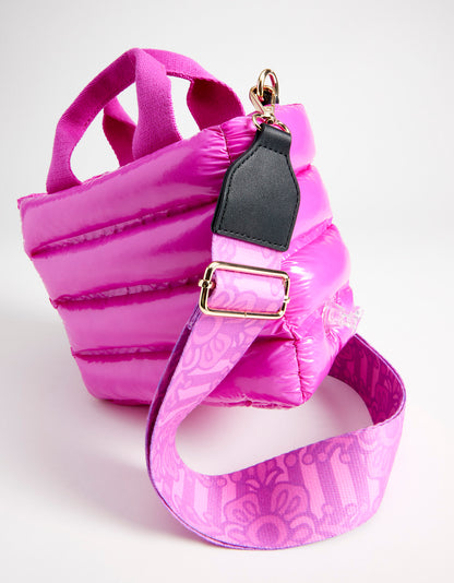 THAR SHE BLOWS WET NYLON MINI TOTE PINK - HANDBAGS - Betsey Johnson