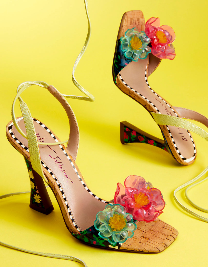 DELANY GREEN MULTI - SHOES - Betsey Johnson