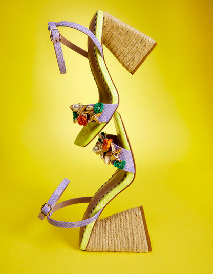 KARSYN LIME MULTI - SHOES - Betsey Johnson