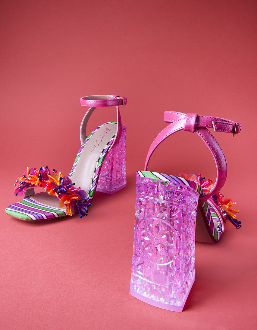 QUINTA PINK MULTI - SHOES - Betsey Johnson