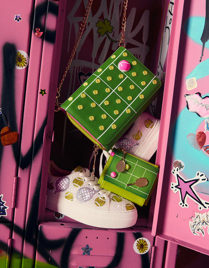 NET WORTH WALLET GREEN - HANDBAGS - Betsey Johnson