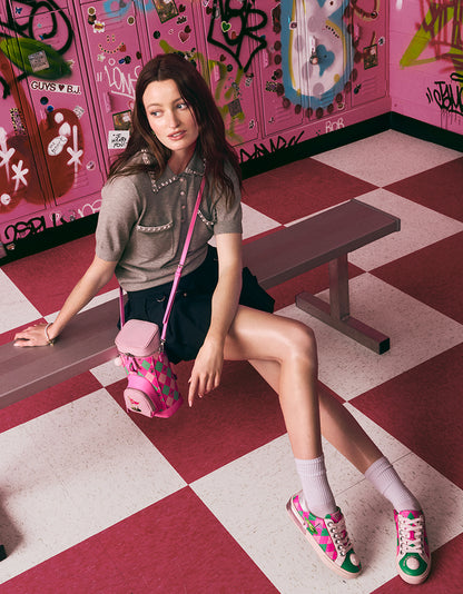 SHERRIE PINK/GREEN MULTI - SHOES - Betsey Johnson