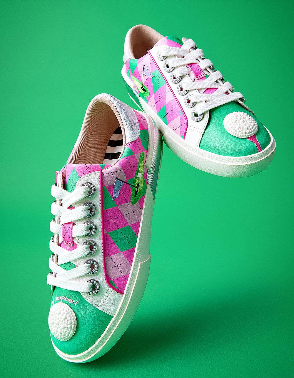 SHERRIE PINK/GREEN MULTI - SHOES - Betsey Johnson