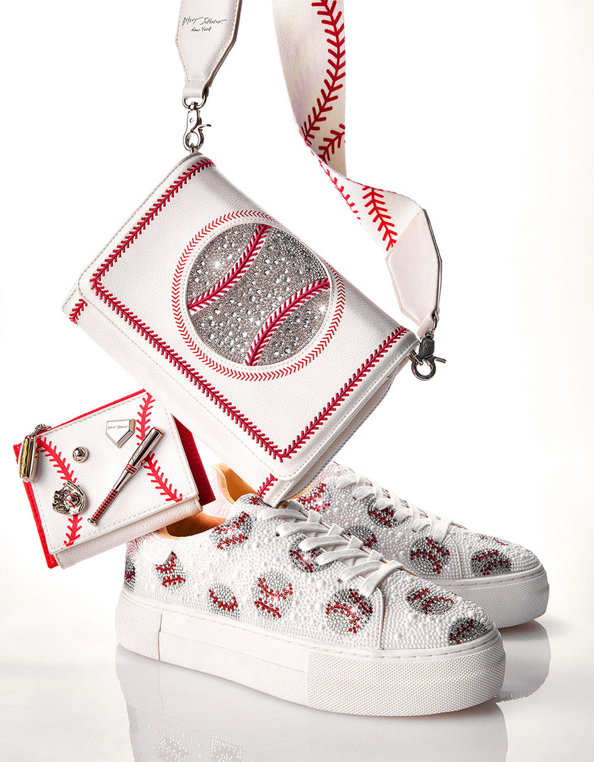 GRAND SLAM WALLET ON CHAIN CREAM - HANDBAGS - Betsey Johnson