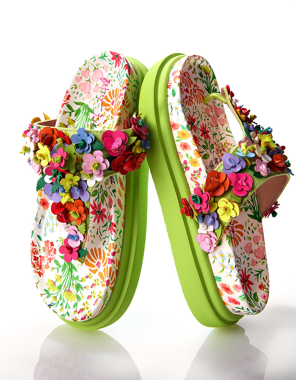 KAMMERON NATURAL FLORAL MULTI - SHOES - Betsey Johnson - view 9