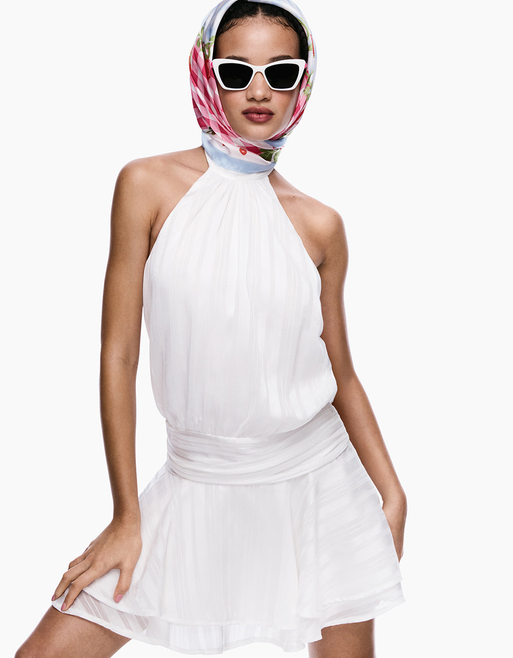 Women's Twirl Dreams Dress in White | Size Large | Betsey Johnson Women's Twirl Dreams Dress in White | Size Large | Betsey Johnson