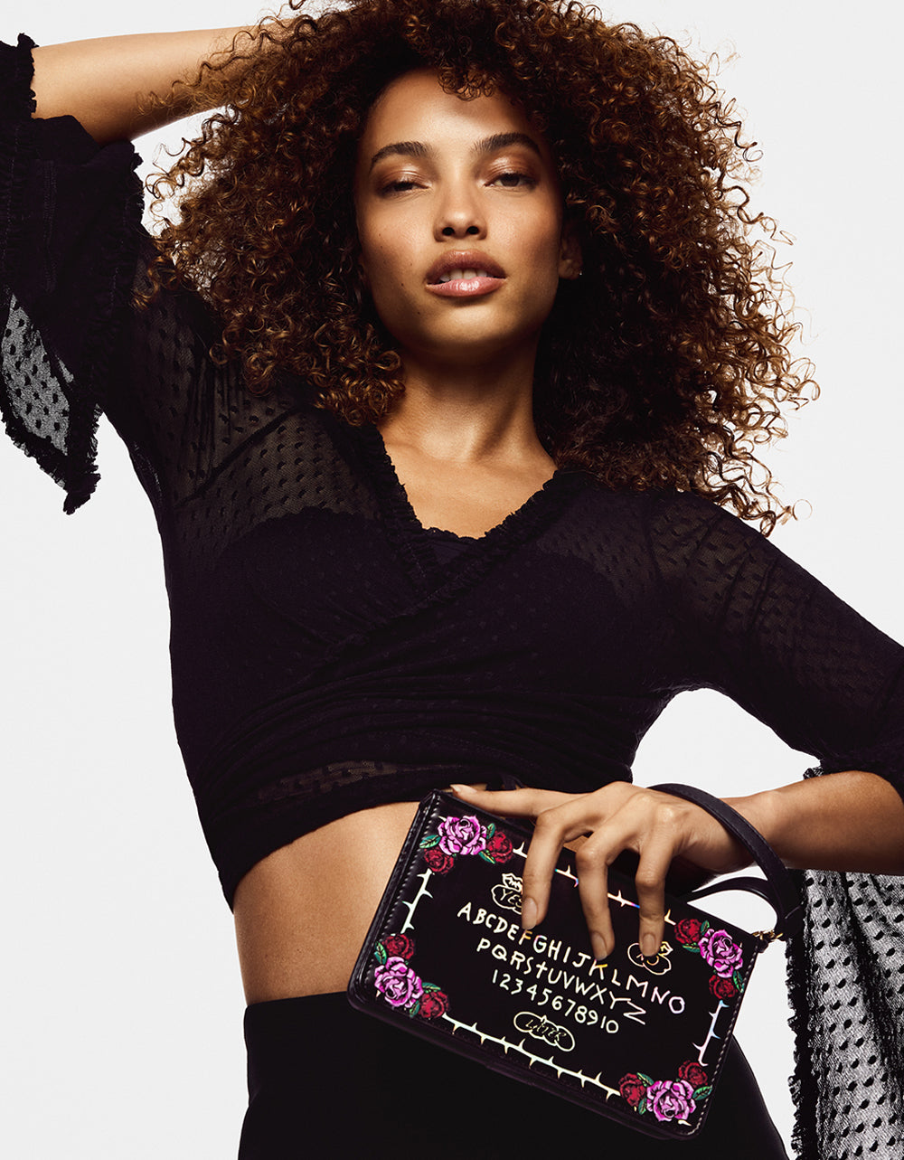 MIDNIGHT MESSAGES WRISTLET BLACK/MULTI - HANDBAGS - Betsey Johnson - view 7