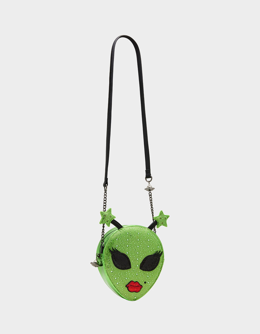 KITSCH OUT OF YOUR ORBIT GREEN - HANDBAGS - Betsey Johnson