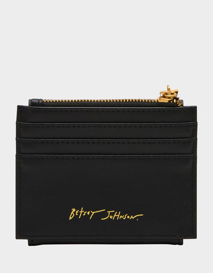 CELESTIAL BIFOLD WALLET BLACK - HANDBAGS - Betsey Johnson
