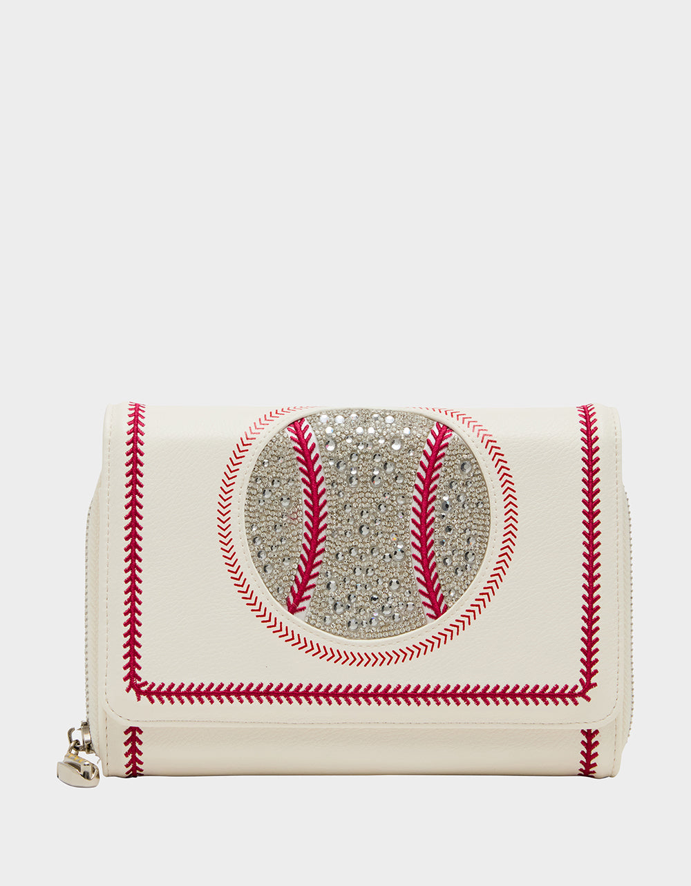 GRAND SLAM WALLET ON CHAIN CREAM - HANDBAGS - Betsey Johnson