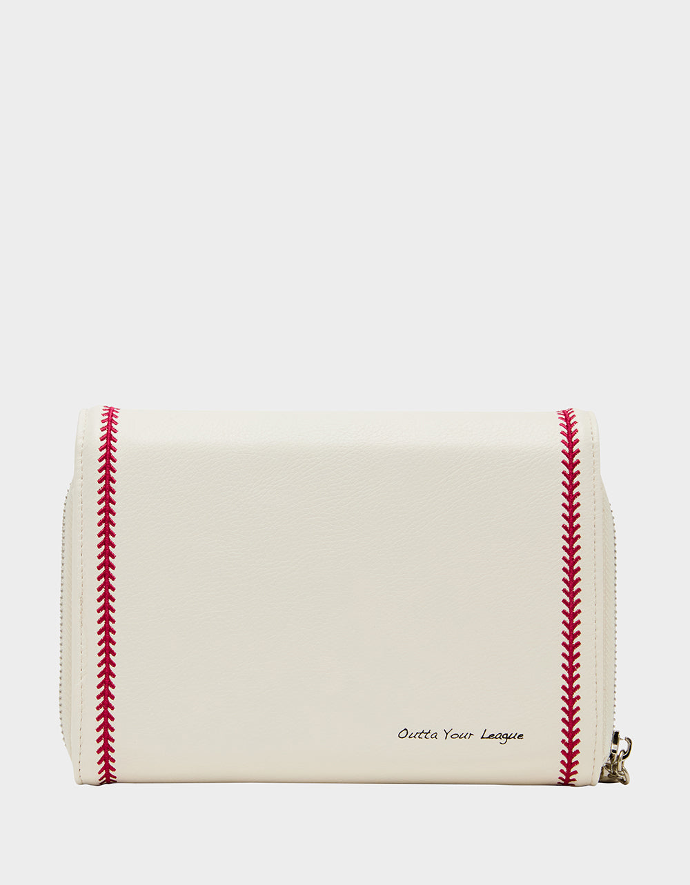GRAND SLAM WALLET ON CHAIN CREAM - HANDBAGS - Betsey Johnson