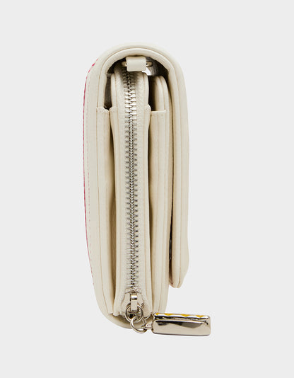 GRAND SLAM WALLET ON CHAIN CREAM - HANDBAGS - Betsey Johnson