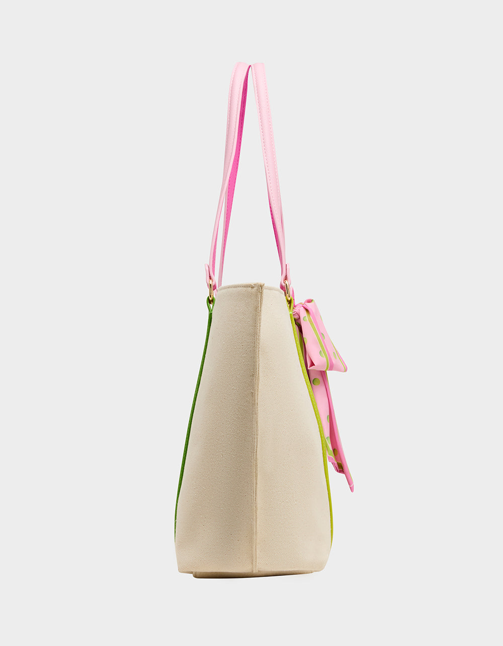 MISS MATCH TOTE NATURAL MULTI - HANDBAGS - Betsey Johnson