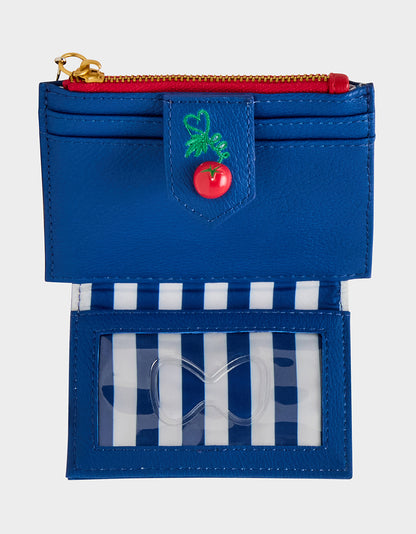 PENNE FOR YOUR THOUGHTS WALLET BLUE - HANDBAGS - Betsey Johnson