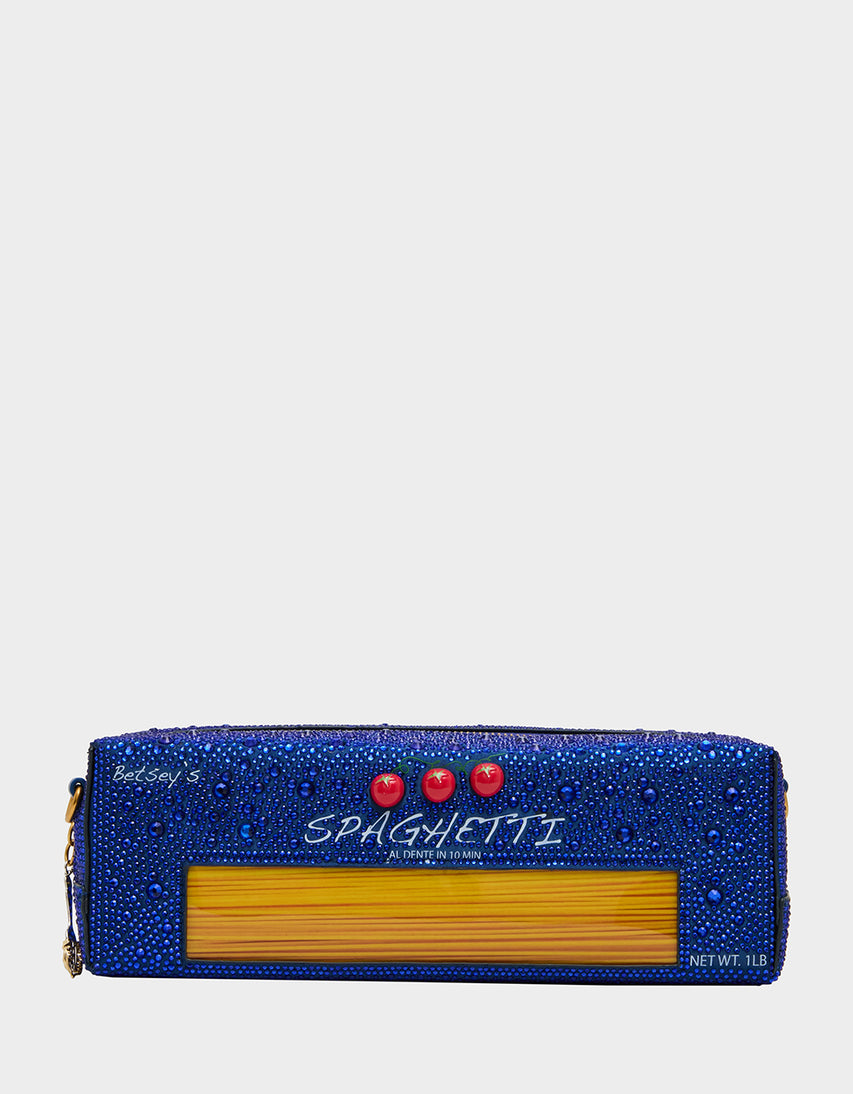 FEELIN SAUCY CROSSBODY BLUE - HANDBAGS - Betsey Johnson