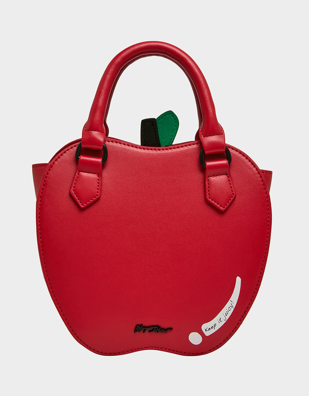 THE APPLE OF MY EYE RED - HANDBAGS - Betsey Johnson - view 6