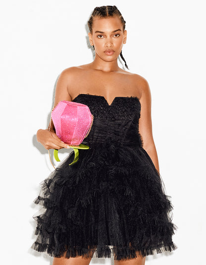 RING POP® PUT A RING ON IT CROSSBODY PINK - HANDBAGS - Betsey Johnson