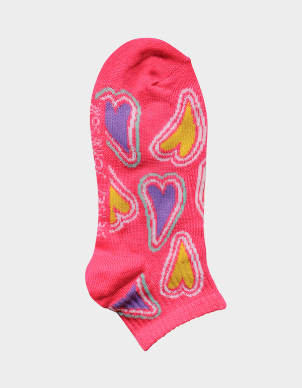 BETSEYS DITSY HEARTS 6 PACK PINK - ACCESSORIES - Betsey Johnson