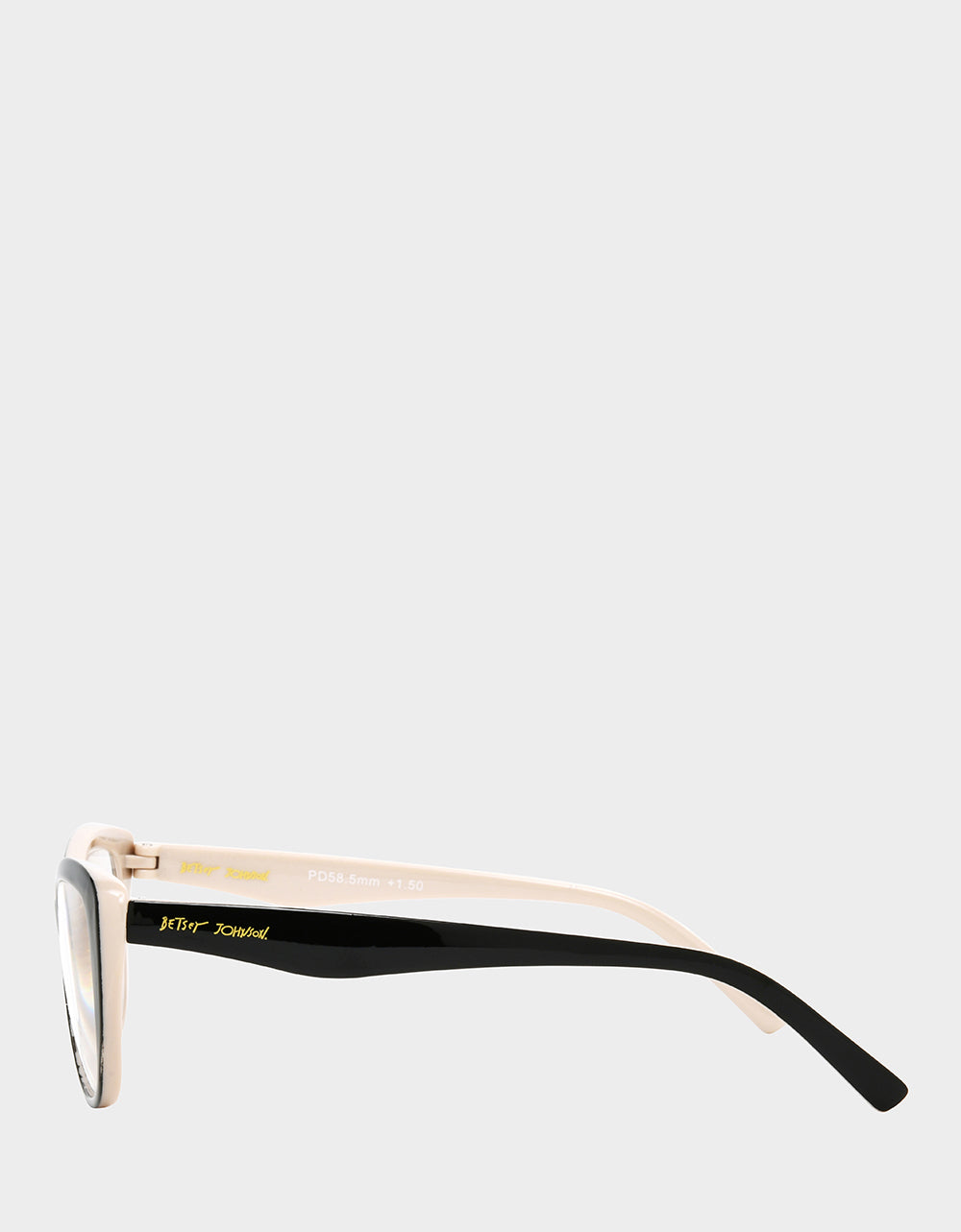 EFFORTLESS CHIC CAT EYE READING GLASSES BLACK - ACCESSORIES - Betsey Johnson