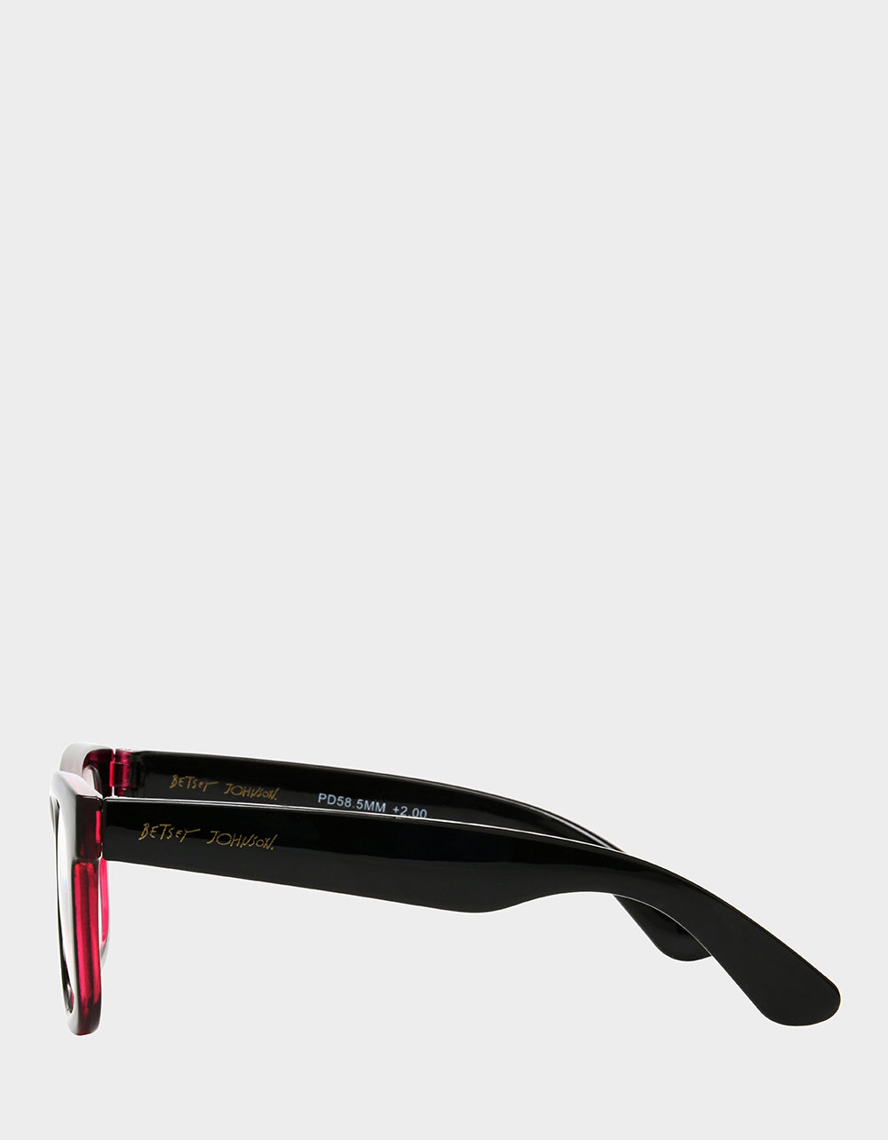 RADIATE JOY SQUARE READING GLASSES BLACK - ACCESSORIES - Betsey Johnson