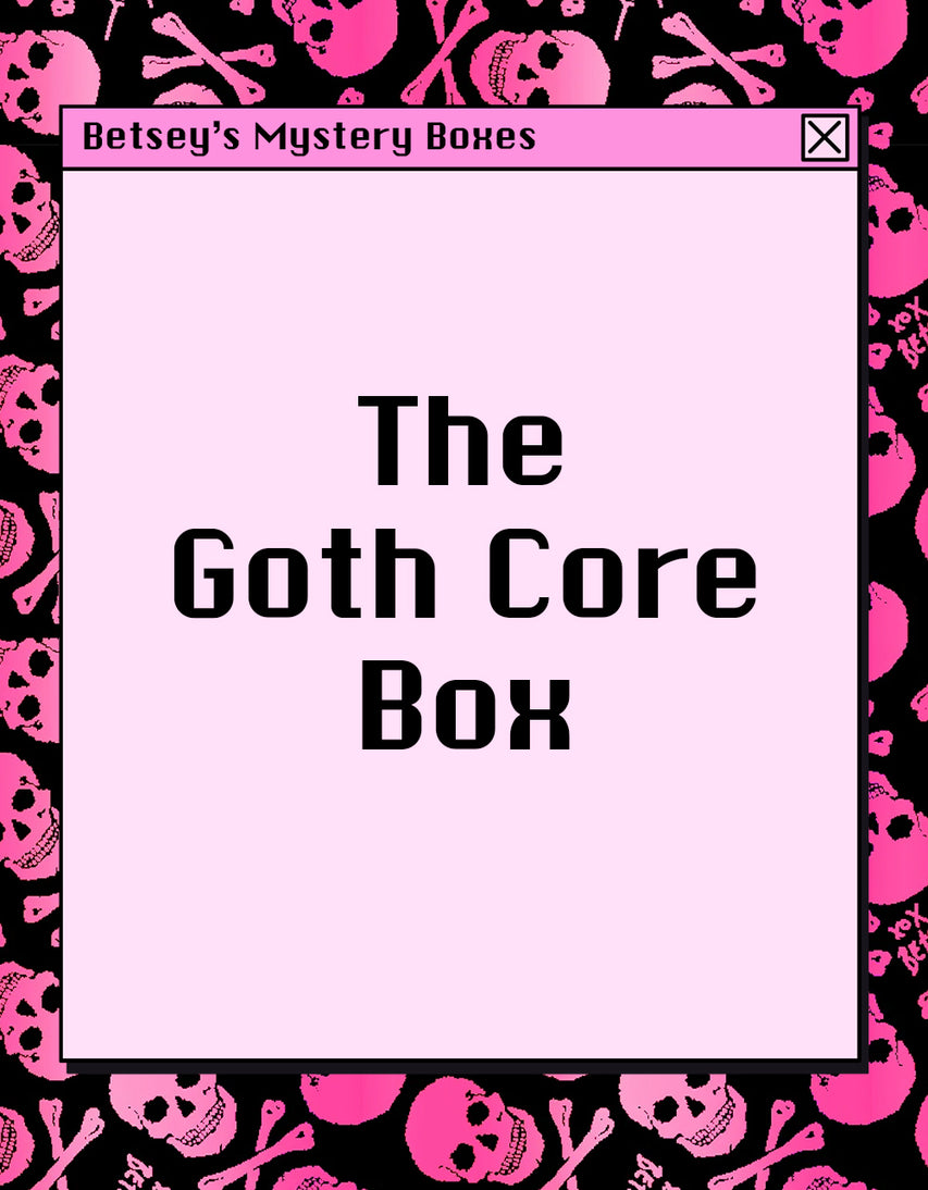 GOTH MYSTERY SHOE ITEM