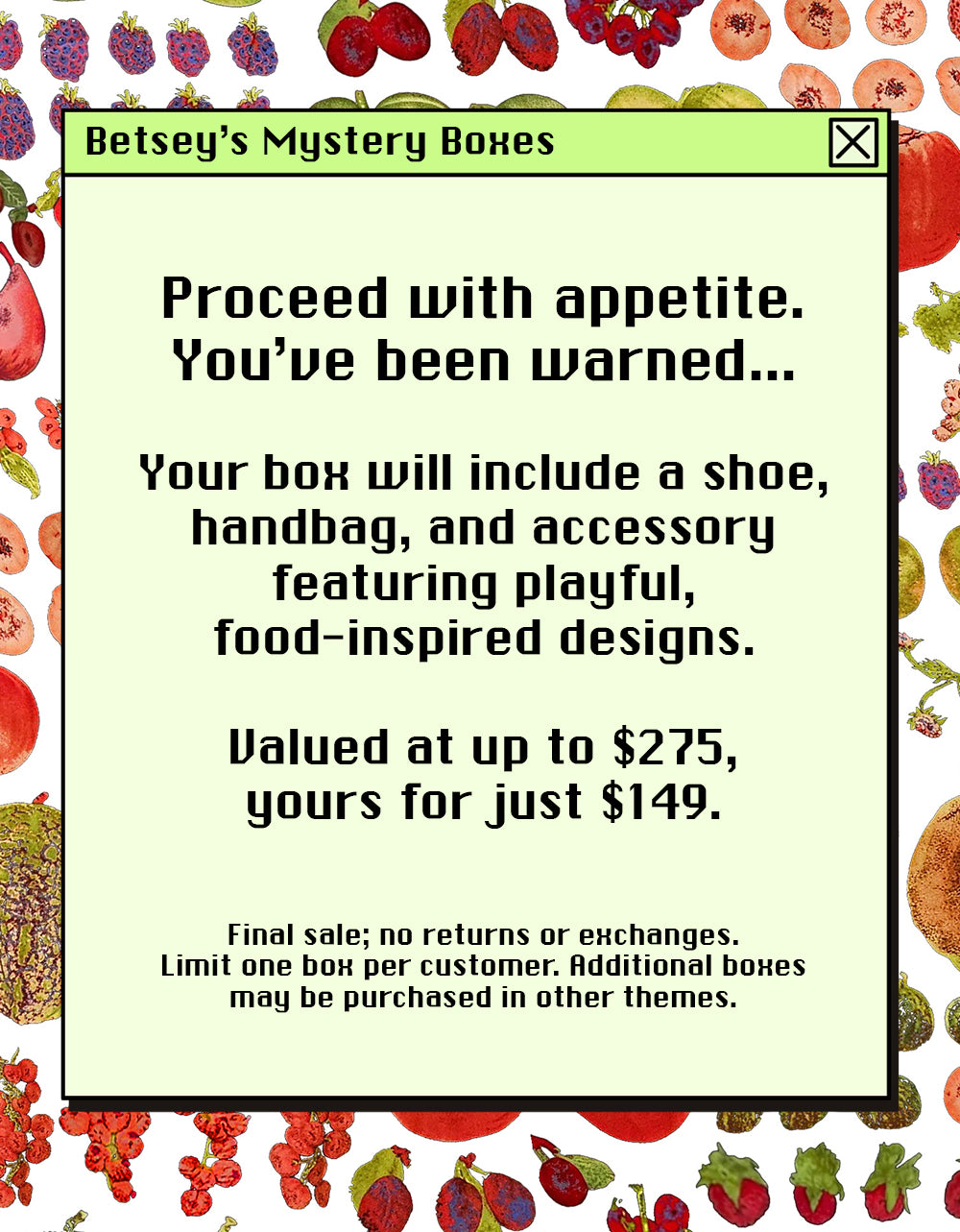 THE GOURMET GRAB MYSTERY BOX - MYSTERY BOX - Betsey Johnson - view 2