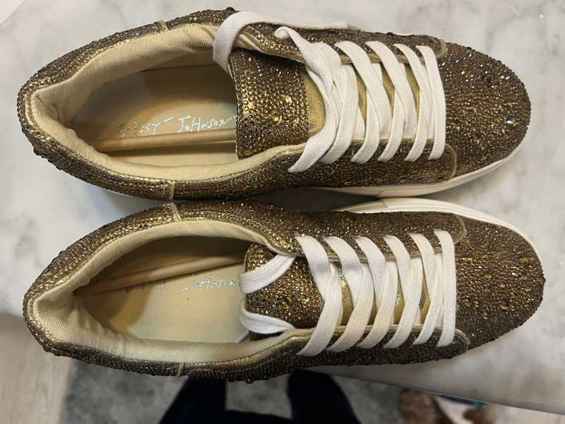 SIDNY GOLD MULTI | RE:LUV - SHOES - Betsey Johnson