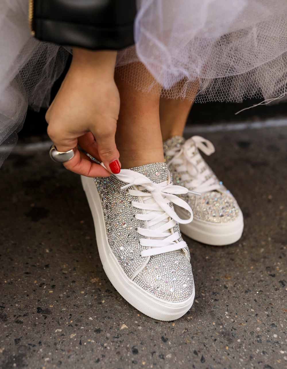 SIDNY RHINESTONES | RE:LUV - SHOES - Betsey Johnson - view 11