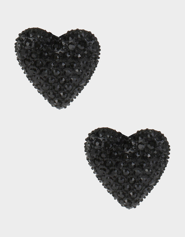 Silver and Black Heart KeyJibbitz  Crocs India