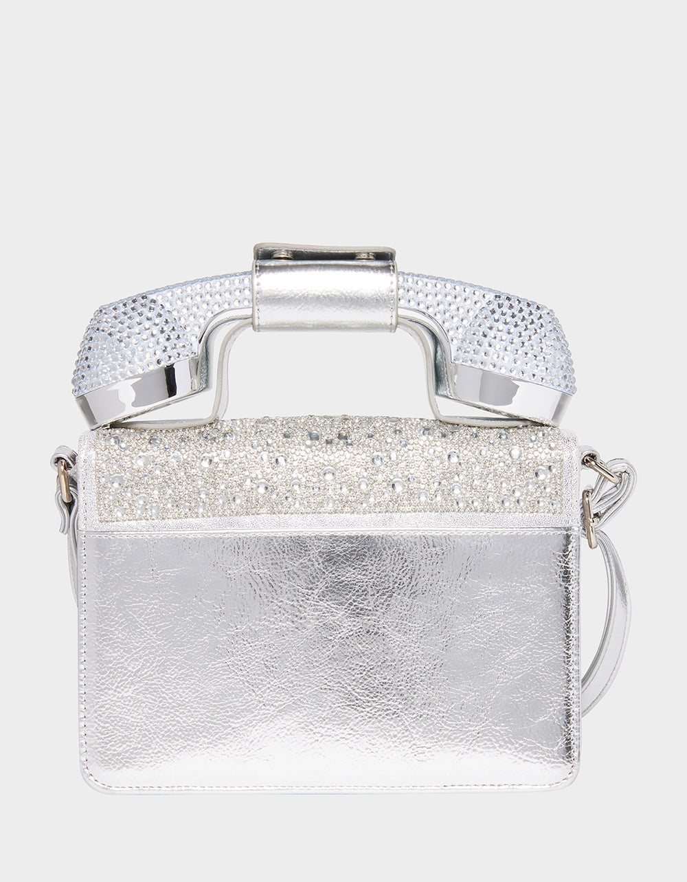 betsey johnson mini jelly backpack Betsey Johnson Million Stars Phone Bag, Silver