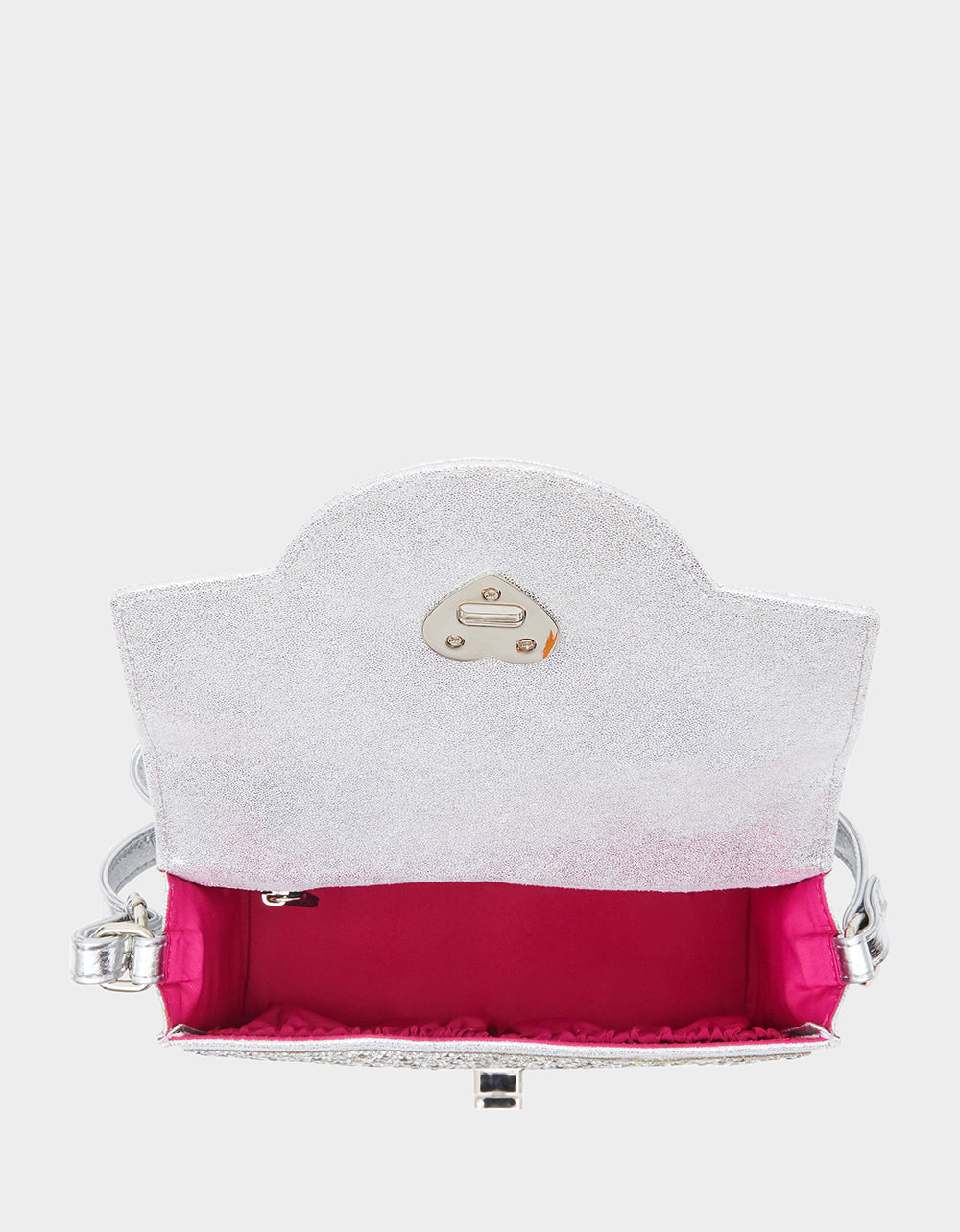 betsey johnson mini jelly backpack Betsey Johnson Million Stars Phone Bag, Silver