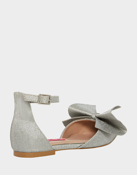 KIDS' NOBLE SILVER - SHOES - Betsey Johnson