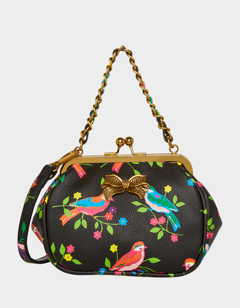 LIL NUGGET KISS LOCK BAG MULTI