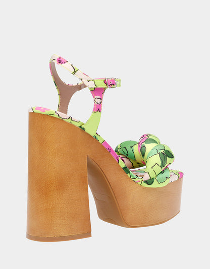 MANDEE YELLOW MULTI - SHOES - Betsey Johnson