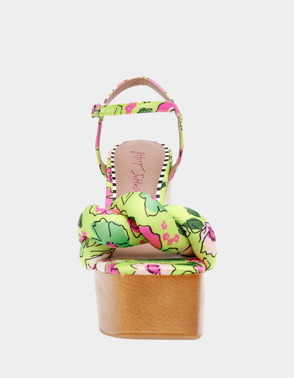 MANDEE YELLOW MULTI - SHOES - Betsey Johnson