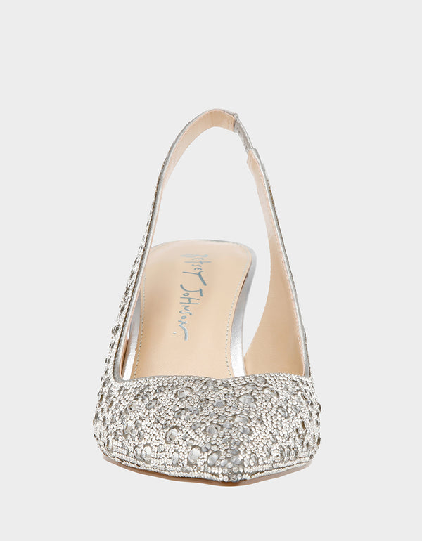 CLARK SILVER - SHOES - Betsey Johnson