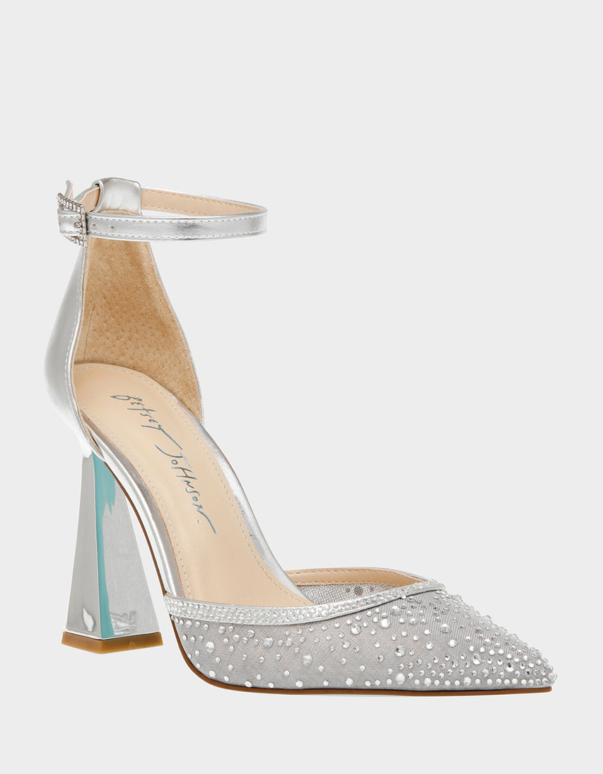 VIOLA SILVER - SHOES - Betsey Johnson