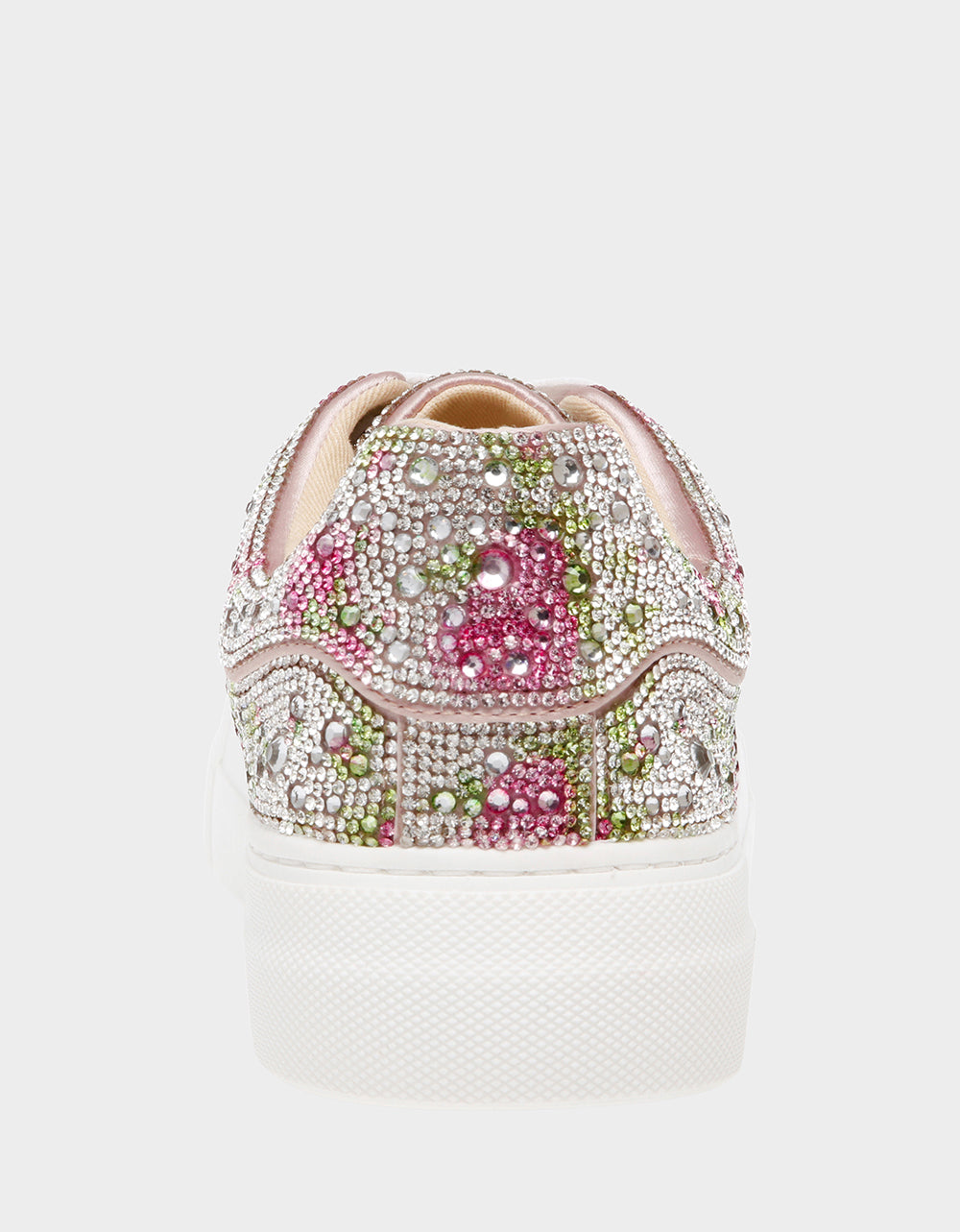 Sb Rhinestones SB-SIDNY FLORAL | Floral Rhinestone Sneaker – Betsey Johnson